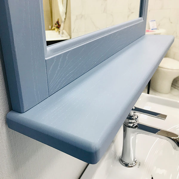 Зеркало ASB Wood Line Модерн 85 рошфор, белая патина Зеркало ASB Wood Line Модерн 85 рошфор, белая патина