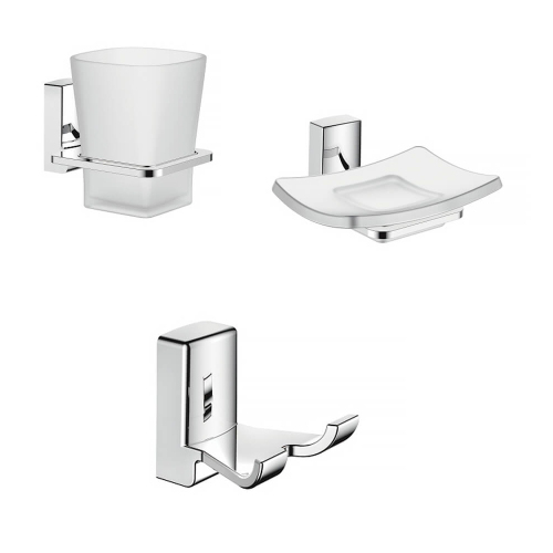 Набор Accoona 125 хром Стакан+Мыл... Набор Accoona 125 хром Стакан+Мыл...