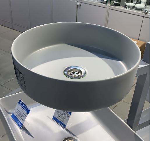 Раковина AVS Art Basin AVS-83134-MFG 35,5х35,5 голубой Раковина AVS Art Basin AVS-83134-MFG 35,5х35,5 голубой