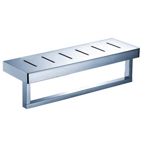 Полка с полотенцедержателем AVS S8300304 30 см, хром Полка с полотенцедержателем AVS S8300304 30 см, хром