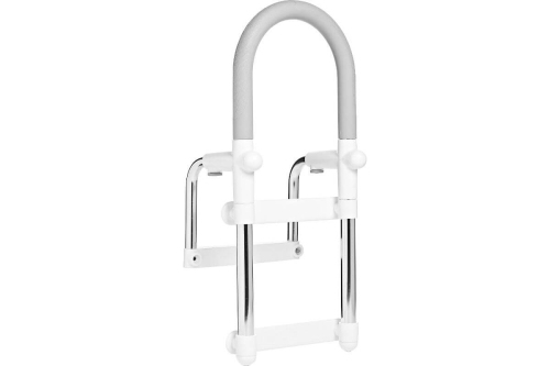 Поручень для ванной белый/хромА00... Поручень для ванной белый/хромА00...