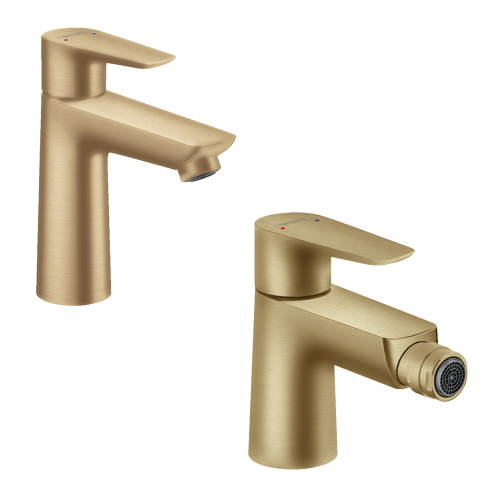 Комплект смесителей Hansgrohe Talis E 71712140+71720140 бронза Комплект смесителей Hansgrohe Talis E 71712140+71720140 бронза
