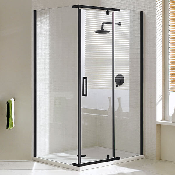 Душевой уголок AVS Фаворит 90x90 профиль черный матовый, стекло прозрачное Душевой уголок AVS Фаворит 90x90 профиль черный матовый, стекло прозрачное
