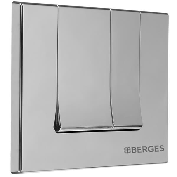 Кнопка смыва Square S3 Berges 040043 Кнопка смыва Square S3 Berges 040043