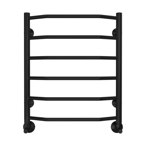 Полотенцесушитель водяной Terminus Виктория П6 50x60 черный матовый Полотенцесушитель водяной Terminus Виктория П6 50x60 черный матовый