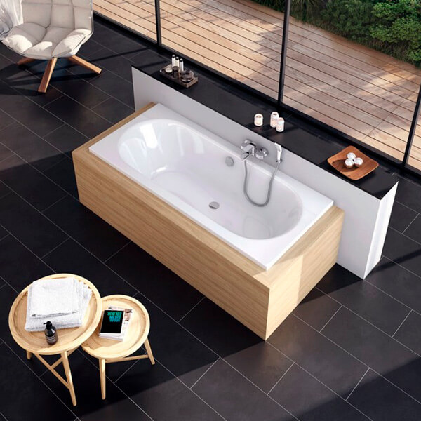 Акриловая ванна Excellent Oceana 180x80 белая без каркаса Акриловая ванна Excellent Oceana 180x80 белая без каркаса