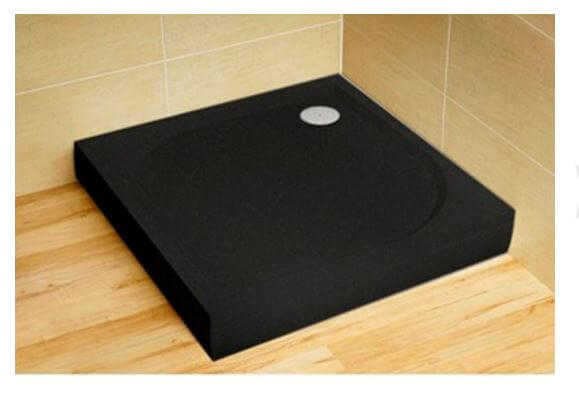Экран для поддона Radaway Paros D 100x100 чёрный Экран для поддона Radaway Paros D 100x100 чёрный