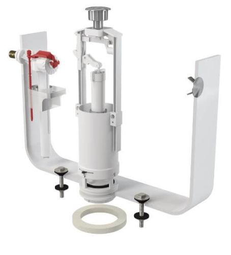 Арматура для унитаза 3/8 стоп кнопка металл Alcaplast SA2000K Арматура для унитаза 3/8 стоп кнопка металл Alcaplast SA2000K