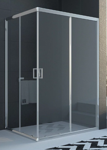 Душ угол RV10 1100х800х1950 Стекло прозр 6мм хром VECONI Душ угол RV10 1100х800х1950 Стекло прозр 6мм хром VECONI