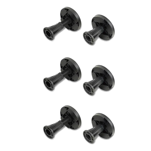 Ножки для поддона Veconi T-L-06-B черные Ножки для поддона Veconi T-L-06-B черные