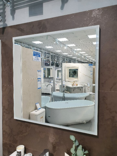 Зеркало 800x800 LED ИК-датчик + антипар Элен BRIZ Зеркало 800x800 LED ИК-датчик + антипар Элен BRIZ