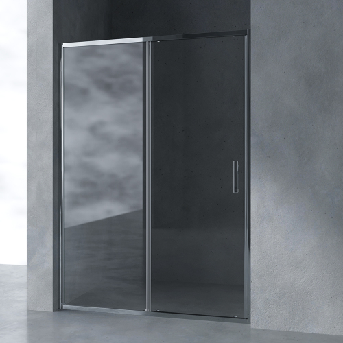 Душевая дверь в нишу AVS Вектор 140 см профиль хром, стекло прозрачное Душевая дверь в нишу AVS Вектор 140 см профиль хром, стекло прозрачное