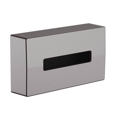 Держатель для салфеток Hansgrohe черный хром 41774340 Держатель для салфеток Hansgrohe черный хром 41774340