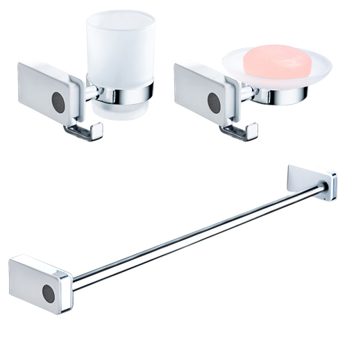 Набор AVS F83 Стакан с крючком+Мыльница+Полотенцедержатель 60 Набор AVS F83 Стакан с крючком+Мыльница+Полотенцедержатель 60