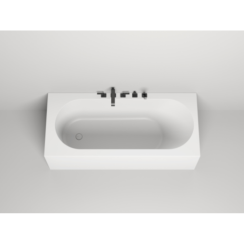 Ванна из искусственного камня Salini Fabia S-Sense 180х80 белая матовая, с ножками и донным клапаном Ванна из искусственного камня Salini Fabia S-Sense 180х80 белая матовая, с ножками и донным клапаном