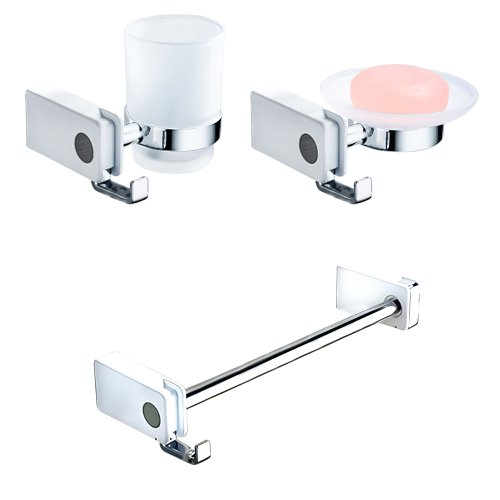 Набор AVS F83 Стакан с крючком+Мыльница+Полотенцедержатель 30 Набор AVS F83 Стакан с крючком+Мыльница+Полотенцедержатель 30