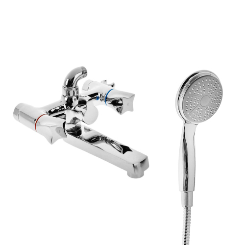 Смеситель для ванны с душем Accoona A6473 хром Смеситель для ванны с душем Accoona A6473 хром