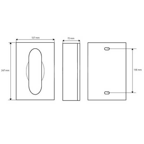 Держатель для салфеток Hotel Bemeta 101303001 Держатель для салфеток Hotel Bemeta 101303001