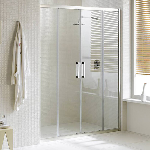 Душевая дверь в нишу AVS Квант Макс 150 профиль хром, стекло прозрачное Душевая дверь в нишу AVS Квант Макс 150 профиль хром, стекло прозрачное