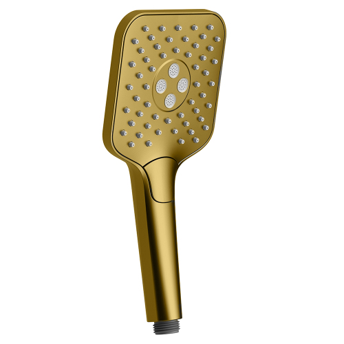 Душевая лейка AVS Cube брашированное золото Душевая лейка AVS Cube брашированное золото