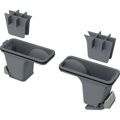 Комплект комбинированных гидрозатворов д/APZ1/APZ4/APZ5/APZ6/APZ7/APZ11 AlcaPlast P095 Комплект комбинированных гидрозатворов д/APZ1/APZ4/APZ5/APZ6/APZ7/APZ11 AlcaPlast P095