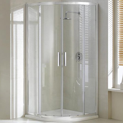 Душевой уголок AVS Раунд 80x80 профиль хром, стекло прозрачное Душевой уголок AVS Раунд 80x80 профиль хром, стекло прозрачное