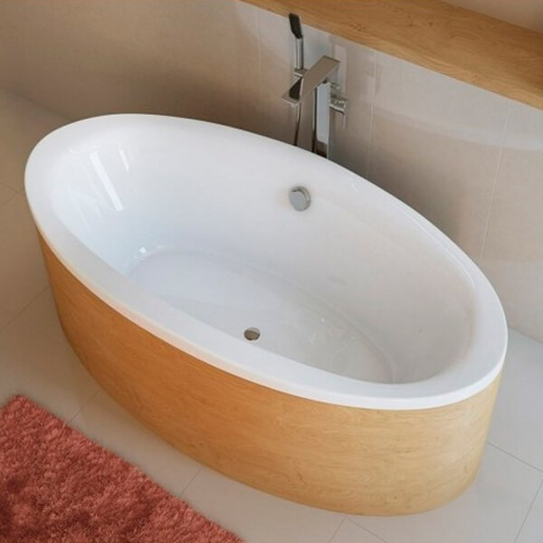 Акриловая ванна Excellent Lumina 190x95 белая без каркаса Акриловая ванна Excellent Lumina 190x95 белая без каркаса