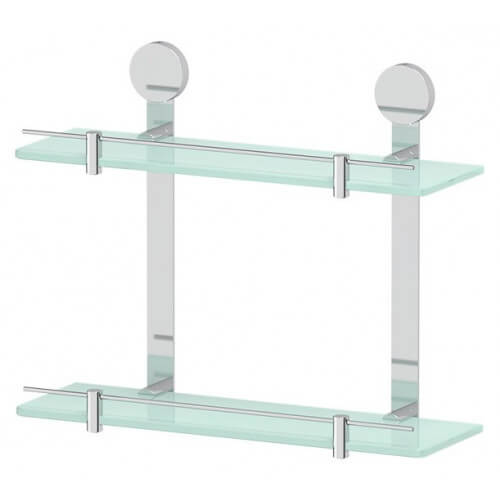 Полка стеклянная двойная Harmonie... Полка стеклянная двойная Harmonie...