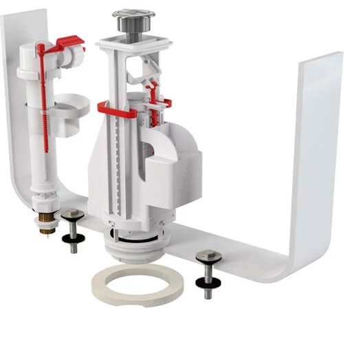 Арматура для унитаза 1/2 двойной смыв металл Alcaplast SA08SK Арматура для унитаза 1/2 двойной смыв металл Alcaplast SA08SK