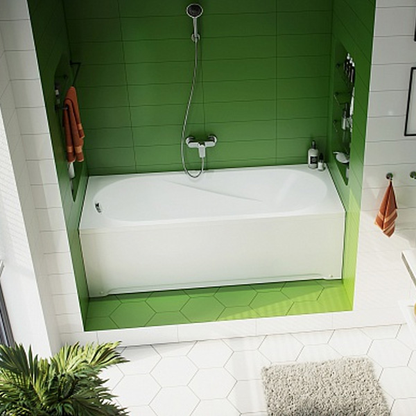 Акриловая ванна Aquatek Либерти 150x70 белая, без каркаса Акриловая ванна Aquatek Либерти 150x70 белая, без каркаса