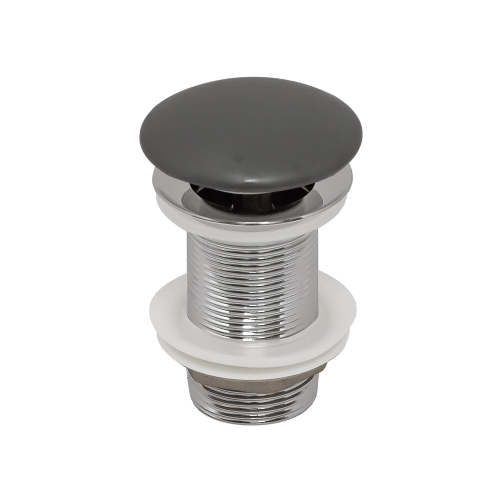 Донный клапан AVS без перелива, темно-серый матовый Донный клапан AVS без перелива, темно-серый матовый