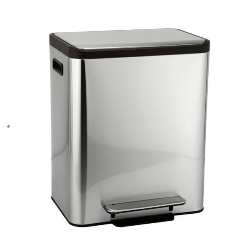 Ведро для мусора хромовое 15 л BE... Ведро для мусора хромовое 15 л BE...