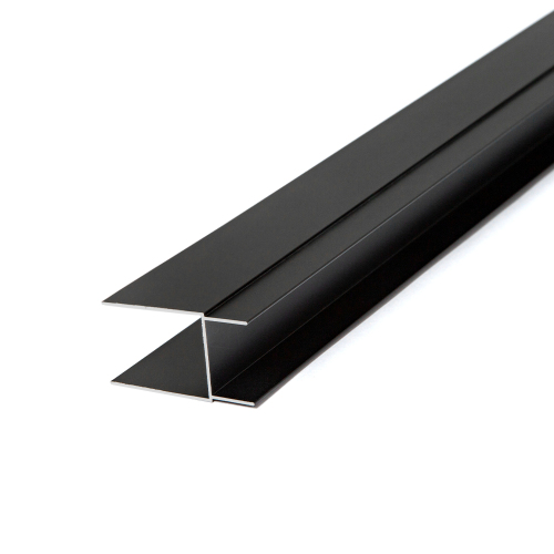 Профиль добавочный AVS Вектор 2,7 см, черный матовый Профиль добавочный AVS Вектор 2,7 см, черный матовый