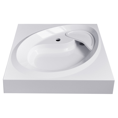 Раковина Madera Ameli  600*х45 белая с кронштейнами Раковина Madera Ameli  600*х45 белая с кронштейнами