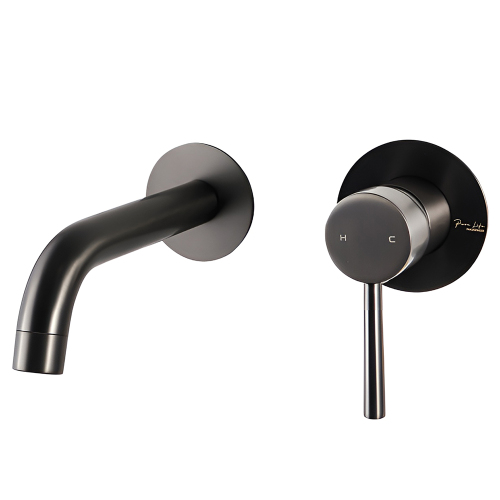 Смеситель для раковины Maxonor Superior PL7387-9 оружейная сталь Смеситель для раковины Maxonor Superior PL7387-9 оружейная сталь