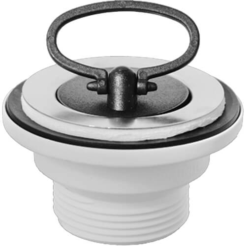 Выпуск (60мм нержавеющая решетка) с пробкой; выход 1 1/4"«папа» McALPINE Выпуск (60мм нержавеющая решетка) с пробкой; выход 1 1/4"«папа» McALPINE