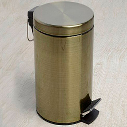 Ведро для мусора бронзовое 12 л C... Ведро для мусора бронзовое 12 л C...