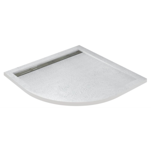 Поддон для душа Cezares Tray 100x100 белый, четверть круга, искуственный мрамор, без сифона Поддон для душа Cezares Tray 100x100 белый, четверть круга, искуственный мрамор, без сифона