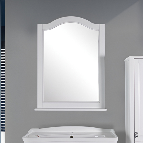 Зеркало ASB Wood Line Модерн 85 белое, патина серебро Зеркало ASB Wood Line Модерн 85 белое, патина серебро