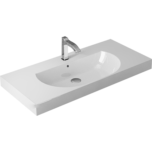 Раковина Kerama Marazzi Buongiorno 100х48 белая Раковина Kerama Marazzi Buongiorno 100х48 белая