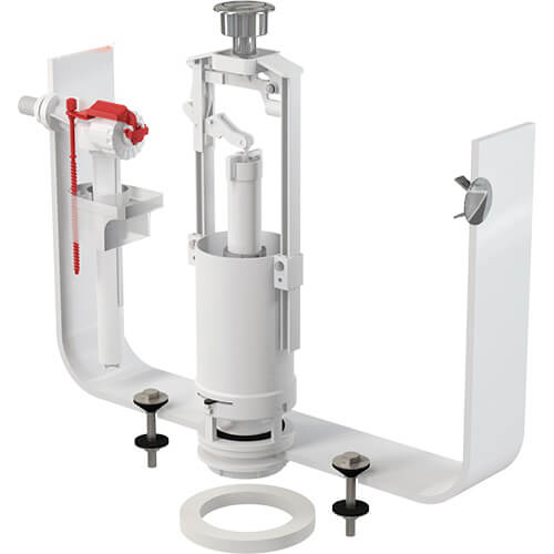 SA2000 1/2 CHROM Арматура для унитаза гориз a15 стоп/кнопка ALCAPLAST SA2000 1/2 CHROM Арматура для унитаза гориз a15 стоп/кнопка ALCAPLAST