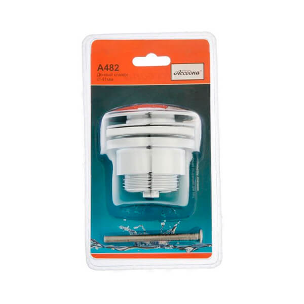 Донный клапан Accoona A482 хром Донный клапан Accoona A482 хром