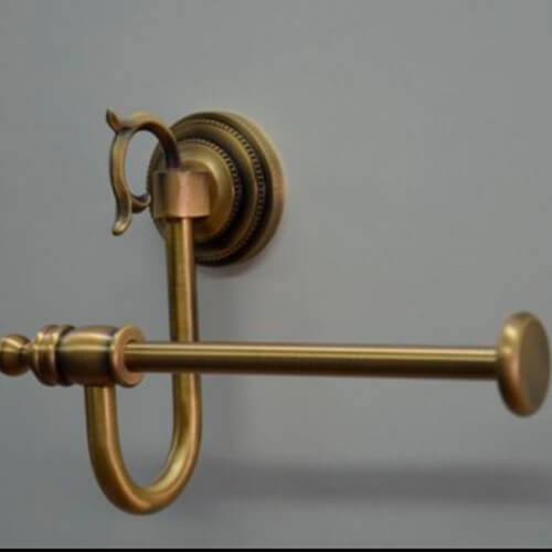 Держатель для туалетной бумаги Classic Retro R-1 бронза Держатель для туалетной бумаги Classic Retro R-1 бронза