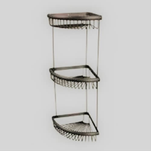 Полочка решетка угловая Classic BD22*22*3 Полочка решетка угловая Classic BD22*22*3