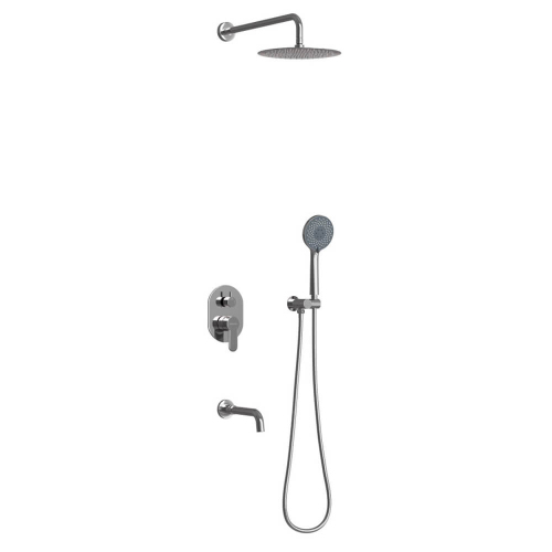 Душевой комплект 4в1 Berges Ventas 3R 073007 хром