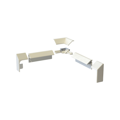 Бордюр AVS KDP-195/20 L/P 195 см, 2 шт, с комплектом заглушек Бордюр AVS KDP-195/20 L/P 195 см, 2 шт, с комплектом заглушек