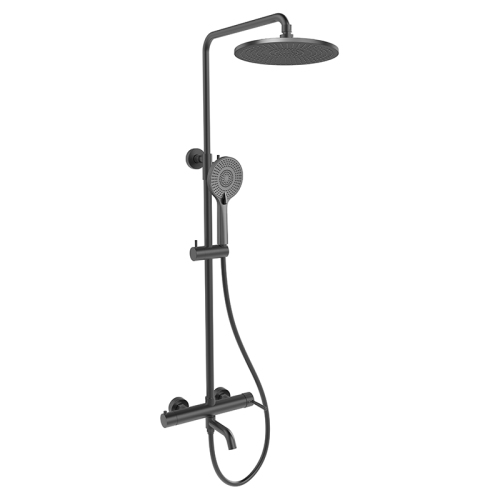 Душевая стойка AVS Slimmer оружейная сталь Душевая стойка AVS Slimmer оружейная сталь