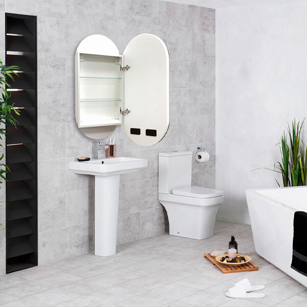 Зеркальный шкаф 500x1000 AVS-SH/W/5001000/LED/S/Р Зеркальный шкаф 500x1000 AVS-SH/W/5001000/LED/S/Р