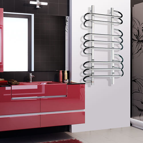 Полотенцесушитель водяной Grota Rivolo 50x60 хром Полотенцесушитель водяной Grota Rivolo 50x60 хром