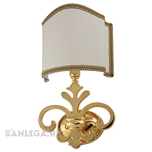 ML.MRL-LP13.DO Светильник настен 25*20*20 ткань/золото 1шт MIRELLA MIGLIORE ML.MRL-LP13.DO Светильник настен 25*20*20 ткань/золото 1шт MIRELLA MIGLIORE